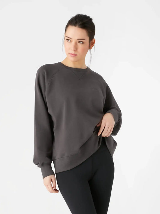 Mera Raglan Sweatshirt  - Charcoal